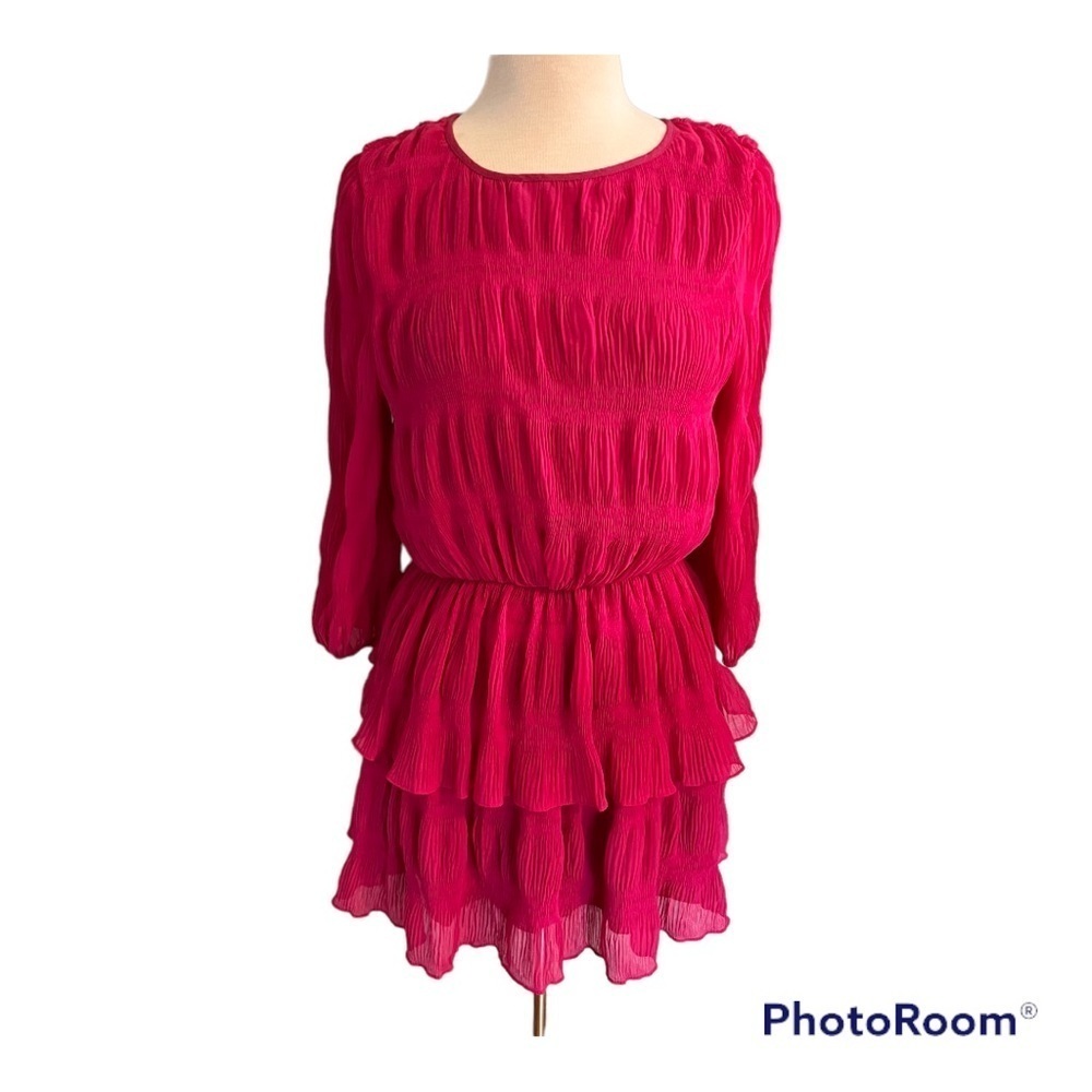 DO+BE Long Sleeve Tiered Dress - Small